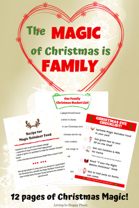 The Magic of Christmas is Family - Printables pack!